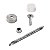 Conj Fixacao Sd Fixing Set 1285200000 Weidmuller Conexel - Imagem 1