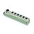 Distribuidor Sai-6-S 3P M8 L 1828730000 Weidmuller Conexel - Imagem 1