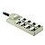 Distribuidor Sai-8-F 5P Npn-Pnp 5M 1814990000 Weidmuller Conexel - Imagem 1