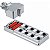 Distribuidor Sai-8-Mm 5P M12 1783490000 Weidmuller Conexel - Imagem 1