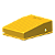 Interruptor Pedal Miniatura Plástico Amarelo 1 Microrutor 1Na+1Nf SP1PA Kap - Imagem 1