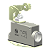Microrutor Básico Protegido 16A, 1Na+1Nf, Fixação Inferior Ø 5,3, Alavanca Com Rolete - Ponto De Operação Ajustável, Ter MC4Y Kap - Imagem 1