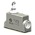 Microrutor Básico Protegido 16A, 1Na+1Nf, Fixação Lateral Ø 5,0, Botão Com Rolete Transversal, Terminal Parafuso Com Arr MC5S2 Kap - Imagem 1