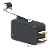 Microrutor Miniatura 10A, 1Na+1Nf, Alavanca Com Rolete, Terminal Solda MV5J3IC1 Kap - Imagem 1