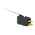 Microrutor Miniatura 10A, 1Na+1Nf, Alavanca Extra Longa, Terminal Faston 6,3X0,8Mm MV5G7FA1 Kap - Imagem 1