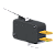 Microrutor Miniatura 5A, 1Na+1Nf, Alavanca, Terminal Faston 6,3X0,8Mm MV3G4FA1 Kap - Imagem 1
