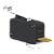 Microrutor Miniatura 5A, 1Na, Alavanca Curta Com Rolete Simulado, Terminal Faston 6,3X0,8Mm MV3D1DA1 Kap - Imagem 1