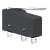 Microrutor Subminiatura 5A, 1Na+1Nf, Alavanca Flexível Curta, Terminal Solda MM1E2NS Kap - Imagem 1