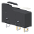 Microrutor Subminiatura 5A, 1Na+1Nf, Alavanca Rígida Curta, Terminal Solda MM1G1ES Kap - Imagem 1