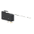 Microrutor Subminiatura 5A, 1Na+1Nf, Alavanca Rígida Longa, Terminal Solda MM1G5NS Kap - Imagem 1