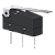 Microrutor Subminiatura Protegido 10A Contato Na+Nf Alavanca Flexível Terminal Faston MMP1E3NF Kap - Imagem 1