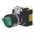 Seletor Luminoso Verde 2 Posições Moldura Redonda C/ Lâmpada Led 120Vca P/ Furo 22Mm C2XH2VADLV5A Kap - Imagem 1