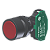 Botão Compacto Raso Vermelho Moldura Redonda 1Na P/ Furo 22Mm C9BNR10 Kap - Imagem 1