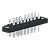 Contato Macho Din 41622 16 Polos Terminal Solda Pratedo Furos De Fixação Ø3,5 PC16M Kap - Imagem 1