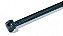 Abraçadeira Serrilhado Externo Comprimento 150Mm Largura 4,6Mm Poliamida Preto T50Sos-Pa66Hs-Bk Hellermann - Imagem 1