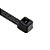 Abraçadeira Serrilhado Interno Comprimento 145Mm Largura 2,5Mm Poliamida Preto T18I-Pa66Hs-Bk Hellermann - Imagem 1