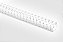 Canaleta Flexível Altura 36.0Mm Comprimento 19,7 " Diâmetro 30Mm Largura 34,0Mm Polipropileno (Pp) Branco Heladuct Flex3 - Imagem 1
