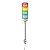 Coluna Luminosa Monobloco C Sirene Tubo Vm Am Vd Az XVGB4ST SCHNEIDER - Imagem 1