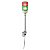 Coluna Luminosa Ø60Mm Pré-Montada, Led Vermelho, Verde, 24Vca/Cc XVGB2 SCHNEIDER - Imagem 1