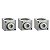 Suporte Para Botoeira Wireless ZARC04 SCHNEIDER - Imagem 1