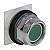 Botao 30Mm Metalico A Impulsao Embutido G.Alta 1Na 1Nf Verde 9001KR2GH13 SCHNEIDER - Imagem 1