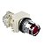 Botao 30Mm Metalico Luminoso G.Alta Led Alto Brilho 120V 1Nf 9001K3L38LRRH13 SCHNEIDER - Imagem 1