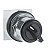 Cabecote Para Comutador 30Mm Metalico Manopla Curta 3 Posico 9001KS502B SCHNEIDER - Imagem 1