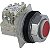 Botao 30Mm Metalico Saliente 1Na 1Nf Vermelho 9001KR3RH13 SCHNEIDER - Imagem 1