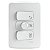 Conj Variador De Velocidade P/ Ventilador 220V 250W + 2 Interruptores Paralelos S3B69660 SCHNEIDER - Imagem 1