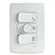 Conj Variador De Velocidade P/ Ventilador 127V 150W + 2 Interruptores Paralelos S3B69610 SCHNEIDER - Imagem 1