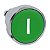 Cabeçote Para Botão Ø22Mm Metálico, Faceado, Retorno Por Mola, Verde, "I" ZB4BA331 SCHNEIDER - Imagem 1