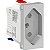 Modulo Tomada Br 2P+T 10A 250V Borne Automatico 1M Al S70205174 SCHNEIDER - Imagem 1