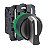 Comutador Ø22Mm Plástico, 3 Posições Fixas, Manopla Curta, 2Na XB5AD33 SCHNEIDER - Imagem 1