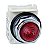 Sinalizador 30Mm Metalico Com Trafo 220 6V Vermelho 9001KP7R9 SCHNEIDER - Imagem 1