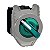 Illuminated Selector Switch Flush Mounted, Metal, Green, Ø30, 2 Positions, Stay Put, 24 V Ac/Dc 1 No + 1 Nc XB4FK123B5 SCHNEIDER - Imagem 1