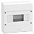 Quadro Micro Pragma Sobrepor 1 Fila 8Mod 10208 SCHNEIDER - Imagem 1