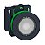 Botão Luminoso Faceado Ø30Mm Plástico, Retorno Por Mola, Branco, Na+Nf, 24Vca/Cc XB5FW31B5 SCHNEIDER - Imagem 1