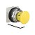 Botao 30Mm Metalico A Impulsao Soco D35 1Na 1Nf Amarelo 9001KR24YH13 SCHNEIDER - Imagem 1