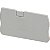Placa Da Extremidade Para Conector Mola 4Mm2 2 Pontos NSYTRACR42 SCHNEIDER - Imagem 1