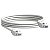 5 Cabos Machos Rj45/Rj45 3M TRV00830 SCHNEIDER - Imagem 1