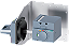 Acion Rot Lateral 3Va1 160 3VA9157-0PK51 SIEMENS - Imagem 1