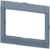 Moldura De Proteção Para Recorte Na Porta 104,6x 70,7mm Lxa Acessórios Para Disjuntor De 3 Polos Sem Acesso Etu 3VA20/21/22 Disjuntores Compactos Sentron - Um Sistema Para Todas As Aplicações 3VA9163-0SB10 Siemens - Imagem 1