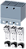Borne Cabos 6X2Awg 3P 3Va6 3VA9243-0JF68 SIEMENS - Imagem 1