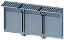 Placa De Isolamento Estendida De 3 Polos 1 Peça Acessórios Para 3VA13/14 3VA23/24 Disjuntores Compactos Sentron - Um Sistema Para Todas As Aplicações 3VA9481-0WJ30 Siemens - Imagem 1