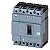 Disjuntor Iec Frame 160 Classe Da Capacidade De Comutação S Icu 36kA 415V De 4 Polos Proteção De Instalações TM220 Atfm In 160A Proteção Contra Sobrecarga Ir 112A 160A Proteção Contra Curto-Circuito Ii 10 X In Condutor N 3VM1116-4EE42-0AA0 Siemens - Imagem 1