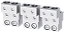Borne De Conexão Para Condutor Circular Adaptador 4x240 Para Lado Frontal Cabo Cual De Conexão Principal 3pç Interruptor De Montagem Fixa Acessórios Para Disjuntor 3WL10 / 3VA27 Acessórios E Peças Sobressalentes Para Disjuntores 3VW9011-0AL71 Siemens - Imagem 1