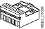 Conector Femea Extr 3WL9111-0AB18-0AA0 SIEMENS - Imagem 1
