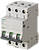 Minidisjuntor 400V 4,5kA De 3 Polos C 16A Disjuntores Sentron Para A Proteção Segura Contra Curto-Circuito E Sobrecarga Para Aplicações Padrão Em Habitações E Edifícios Montagem E Desmontagem Do Aparelho Sem Ferramenta Cablagem 5SL3316-7MB Siemens - Imagem 1
