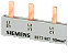 Barramento De Pino 16mm2 Conexão 6x De 2 Fases Protegido Contra Contato Barramento De Pernos Sentron 5ST3 Como Componente Adicional Para Dispositivos De Proteção De Corrente Residual E Minidisjuntores Estes Componentes Adicionais 5ST3638 Siemens - Imagem 1