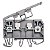 Borne Btws 2S 10261754 WEG - Imagem 1